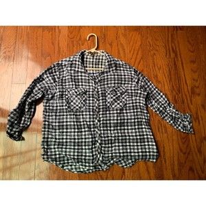 Taxi Plaid Women's Shirt Size 2X